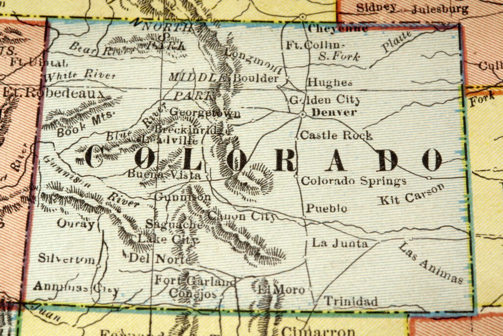 Properties Map - Rocky Mountain Ranch Land